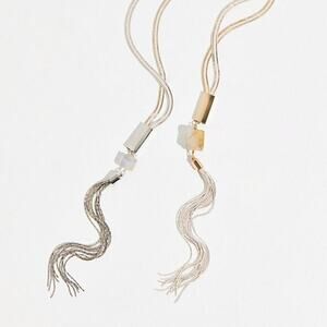 Free People "I'm Not Shy" Long Dangle Necklace